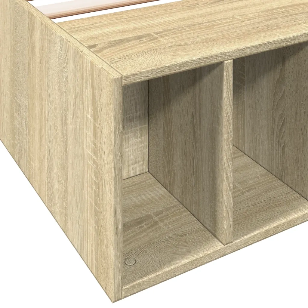 Giroletto-Struttura Letto Rovere Sonoma 75x190 cm in Legno Multistrato 964520