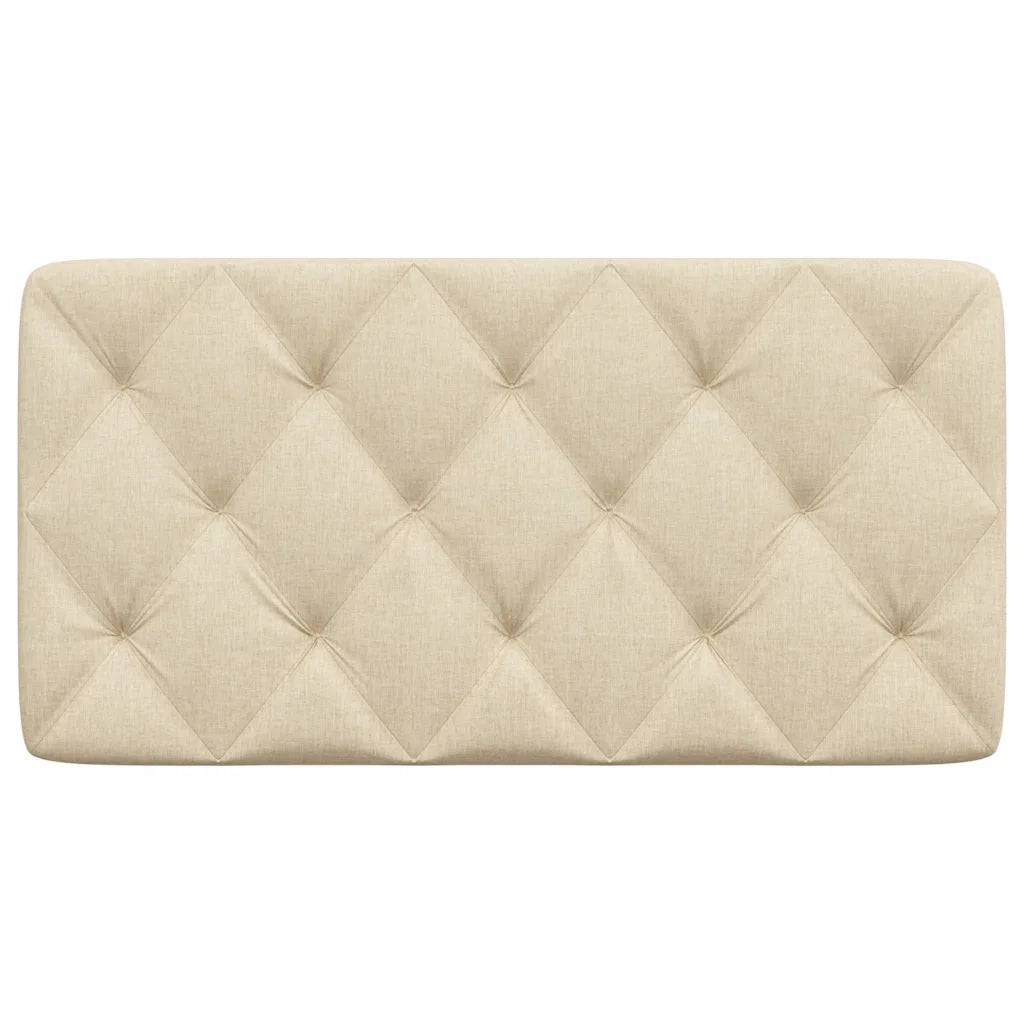 Cuscino Testiera Crema 100 cm in Tessuto 4019210