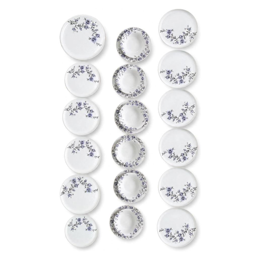 Pakaro, Servizio Piatti set da 24, Bianco