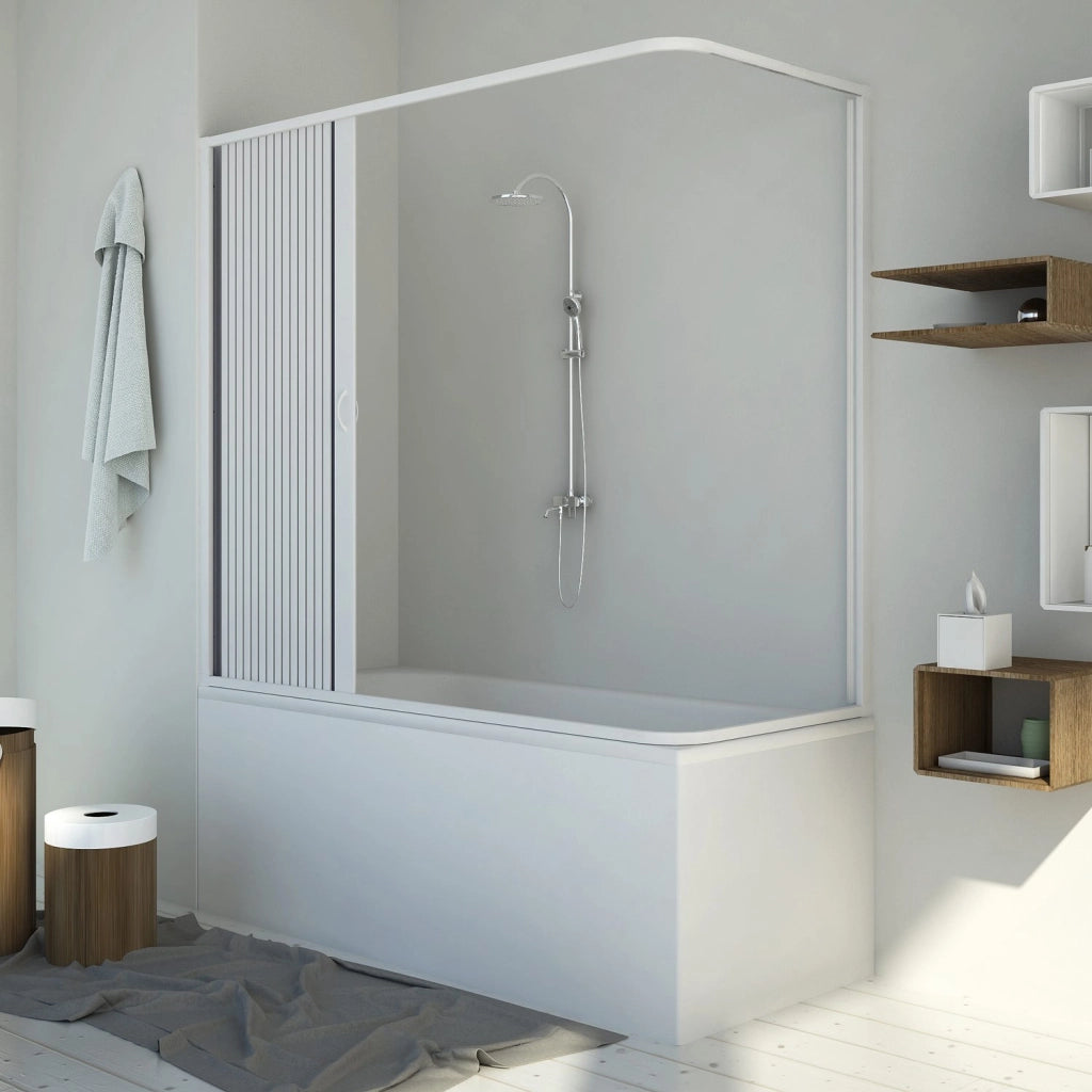 Box Doccia Sopravasca 70x150 CM H150 PVC mod. Santorini Laterale