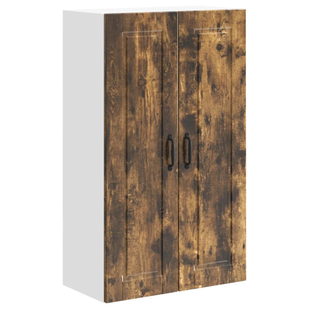 Armadietto a muro PORTO Rovere fumé 60 x 31 x 100 cm