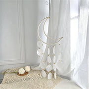 Mobili schelpa con finitura madreperla bianca - decorazione da sogno per finestre - mobile con effetto luna - schelpa portatile - decorazione per giardino.