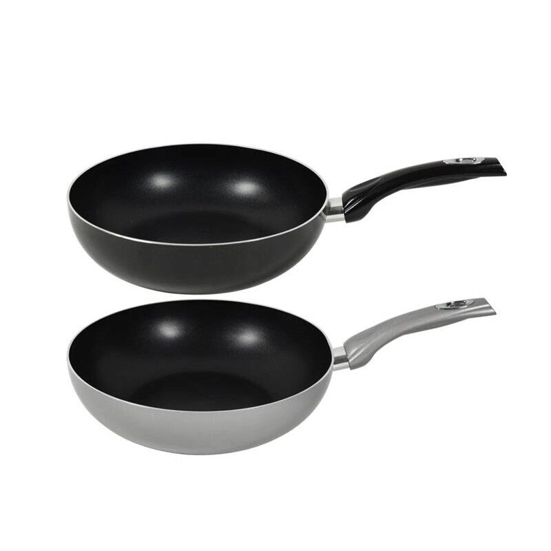 MAURY'S CHEF INDUCTION PADELLA SALTAPASTA CON MANICO DA 28 CM ASSORTITA