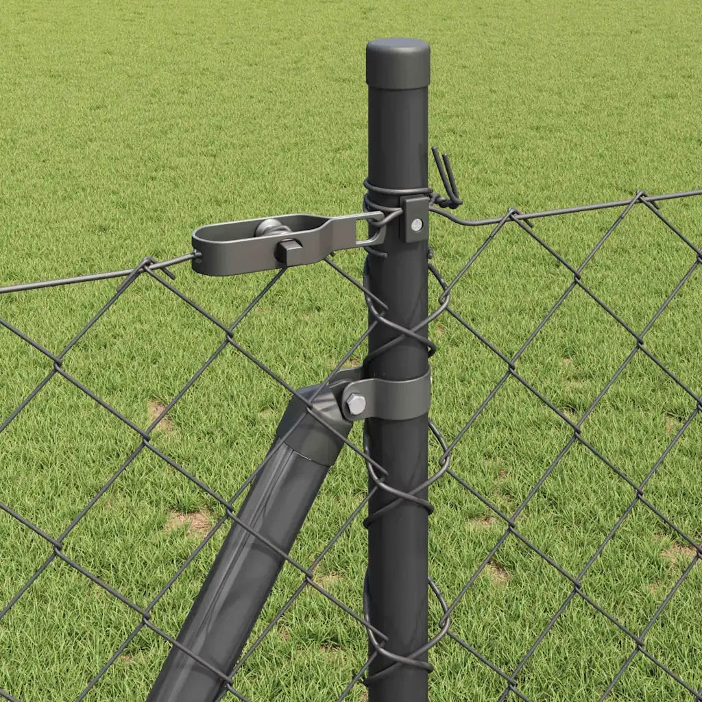 Palo della recinzione Grigio 10 x 0,8 m (rete 60 x 60 mm) 3351264