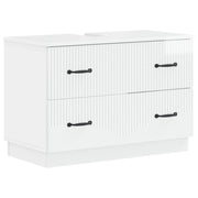 Armadio per Lavabo da Bagno HOORN Bianco Lucido 82 x 41 x 56 cm 897239
