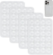 Supporto per smartphone in silicone con presa antislip trasparente, ideale per selfie e fidget spiegel per smartphone.