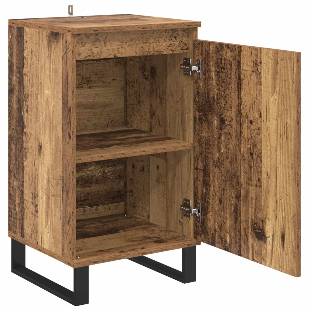 Credenza | Madia | Buffet da pranzo | Armadio da pranzo Legno vecchio 40 x 35 x 70 cm Legno multistrato