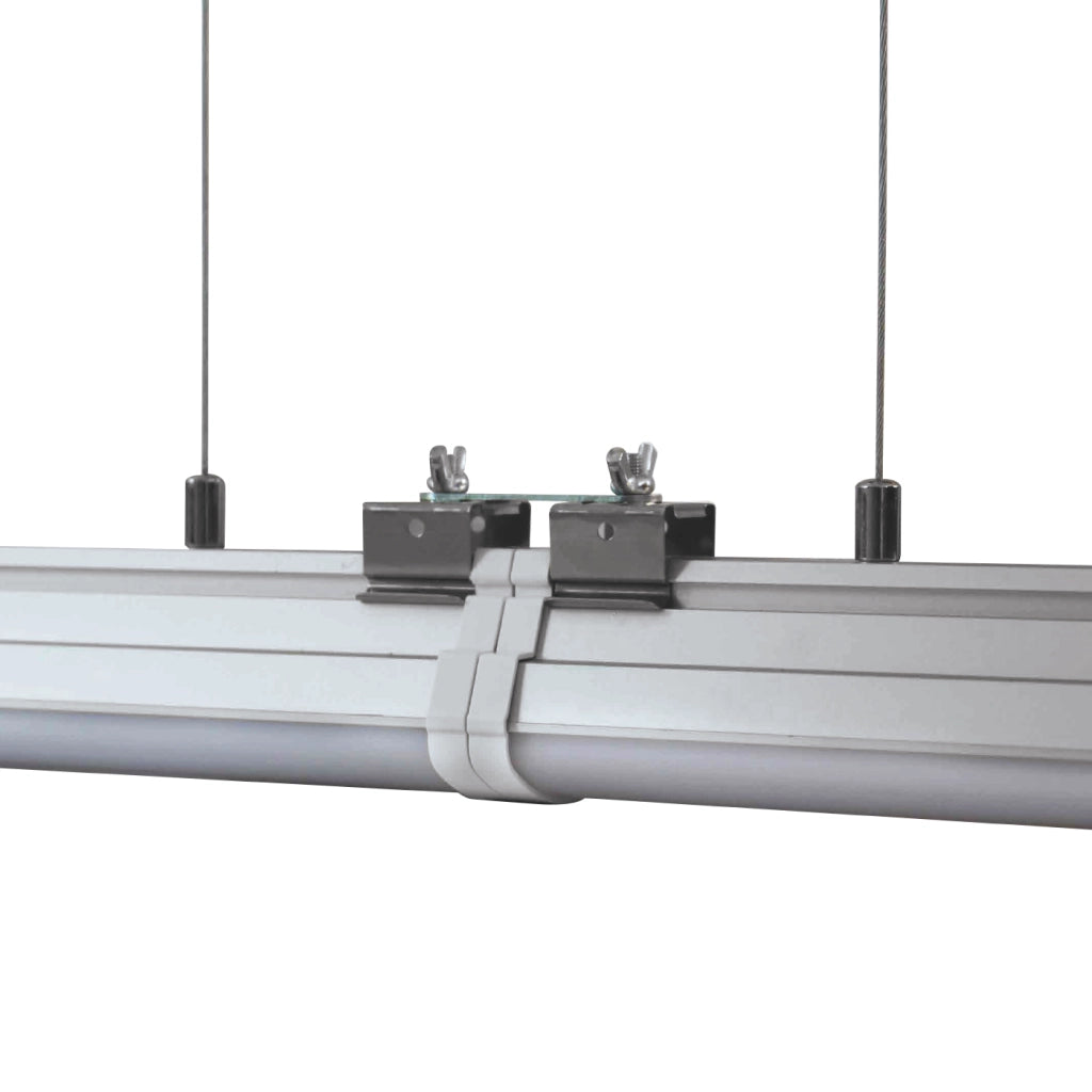 Alcapower Plafoniera LED Rail serie IP44 40W 4000lm 4500K 120cm: Illuminazione professionale a elevata efficienza per ambienti tecnici e industriali