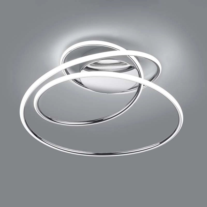PLAFONIERA LED BOLOGNA 36W 50CM 4000K CROMO.