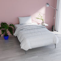 Piumino Interno Singolo Quattro Stagioni Trapuntato Bianco