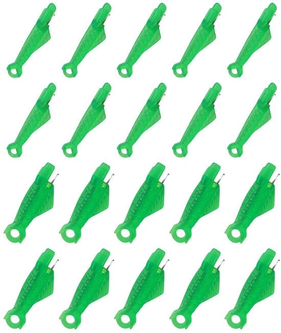 Threader a Mano a Forma - 20 Pezzi - Plastica - 3CM/3.2CM - Duraturo - Adatto per Macchina da Cucire/Agullette a Mano - Inseritore di Agullette