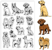 Stampe per cane e gatto trasparenti in silicone