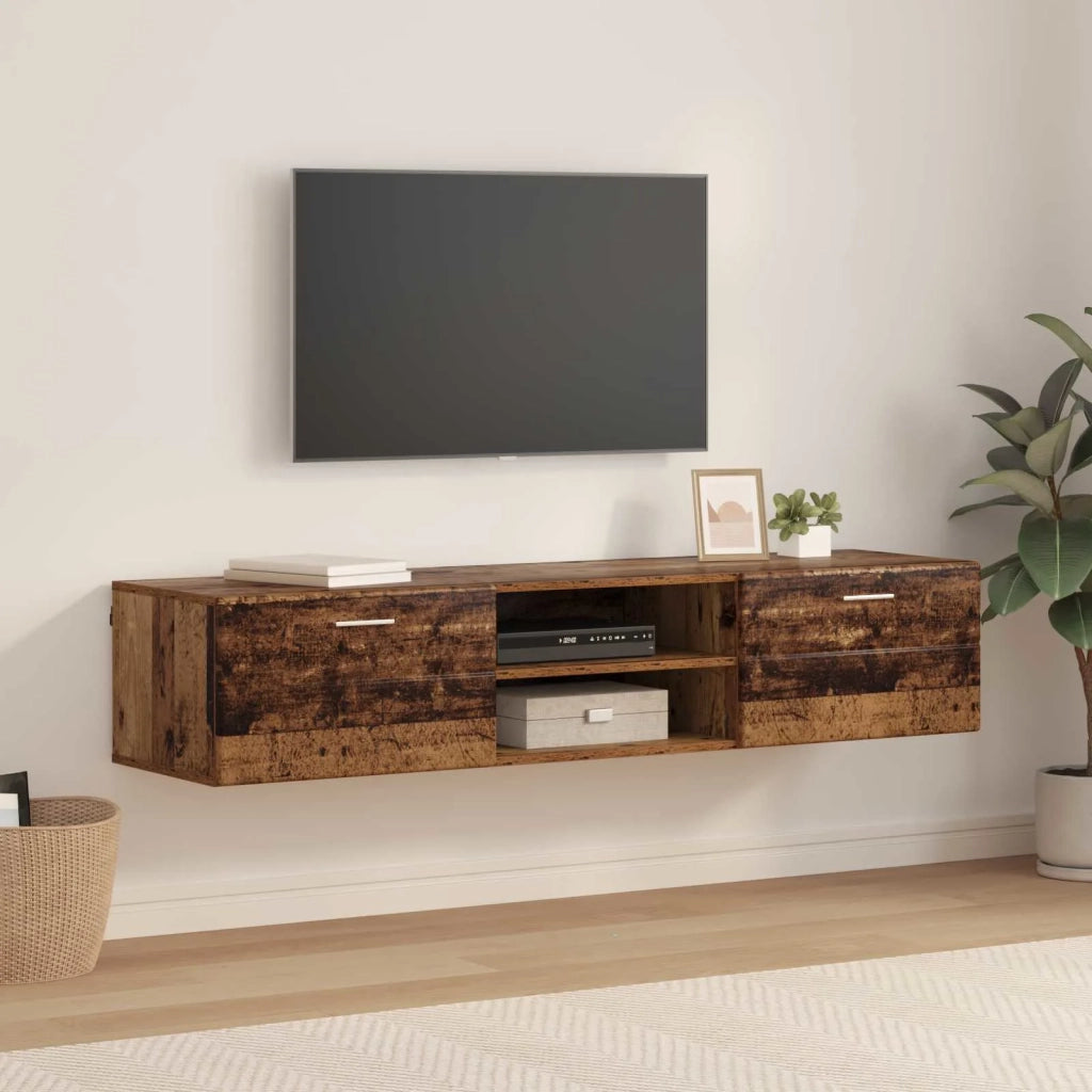 Armadio in Legno con cassetto Legno vecchio 150 x 39 x 30 cm