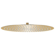 Soffione doccia a pioggia in acciaio inox 50 cm rotondo finitura oro 02_0002089