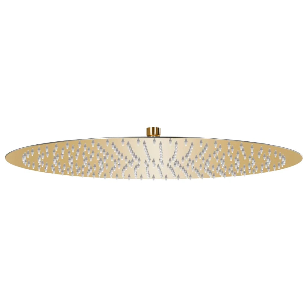 Soffione doccia a pioggia in acciaio inox 50 cm rotondo finitura oro 02_0002089