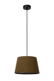 Lampada a sospensione WOOLLY verde cotone E27 60W Lucide