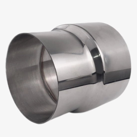 Adattatore di scarico - 3,5 pollici e 10 cm - 1 pezzo - acciaio inossidabile