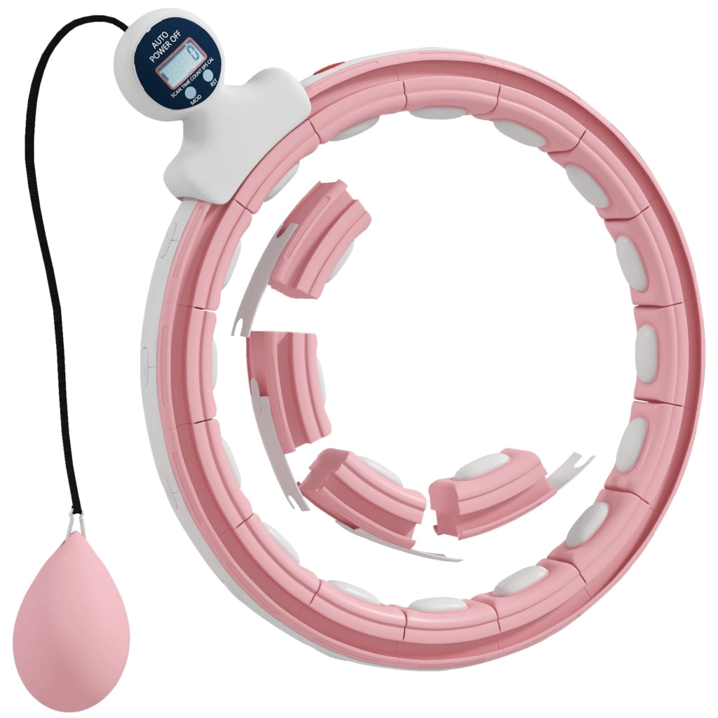 Hula Hoop Cerceau con Punte Massaggio ¨C zephmum ¨C 76-113 cm 16 segmenti