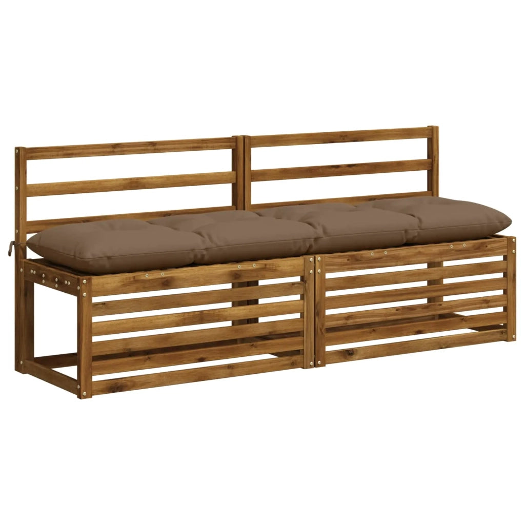 Cuscino per panchina VIANEN 100% Poliestere Tortora 952874