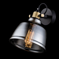 Lampada da parete Pendant in Metallo Irving Nero