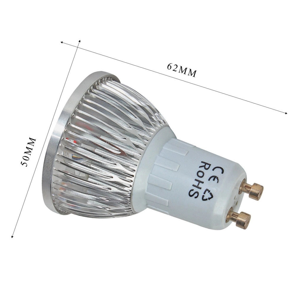 Trade Shop - Gu10 Lampadina A Led 5w Lampada Luce Bianco Freddo Ac95-240v Luce Bianco - -bianco Caldo      -