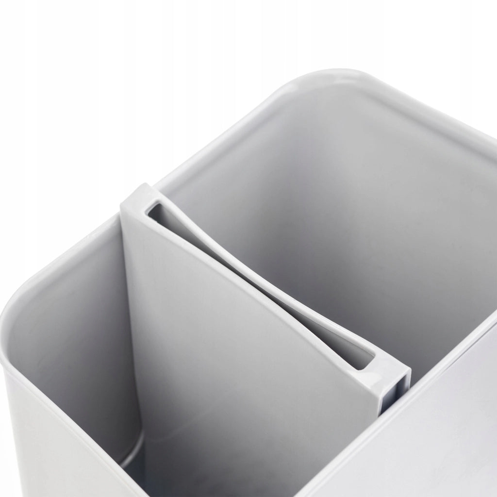 KADAX Scolaposate Organizer per utensili, contenitore in plastica bianca