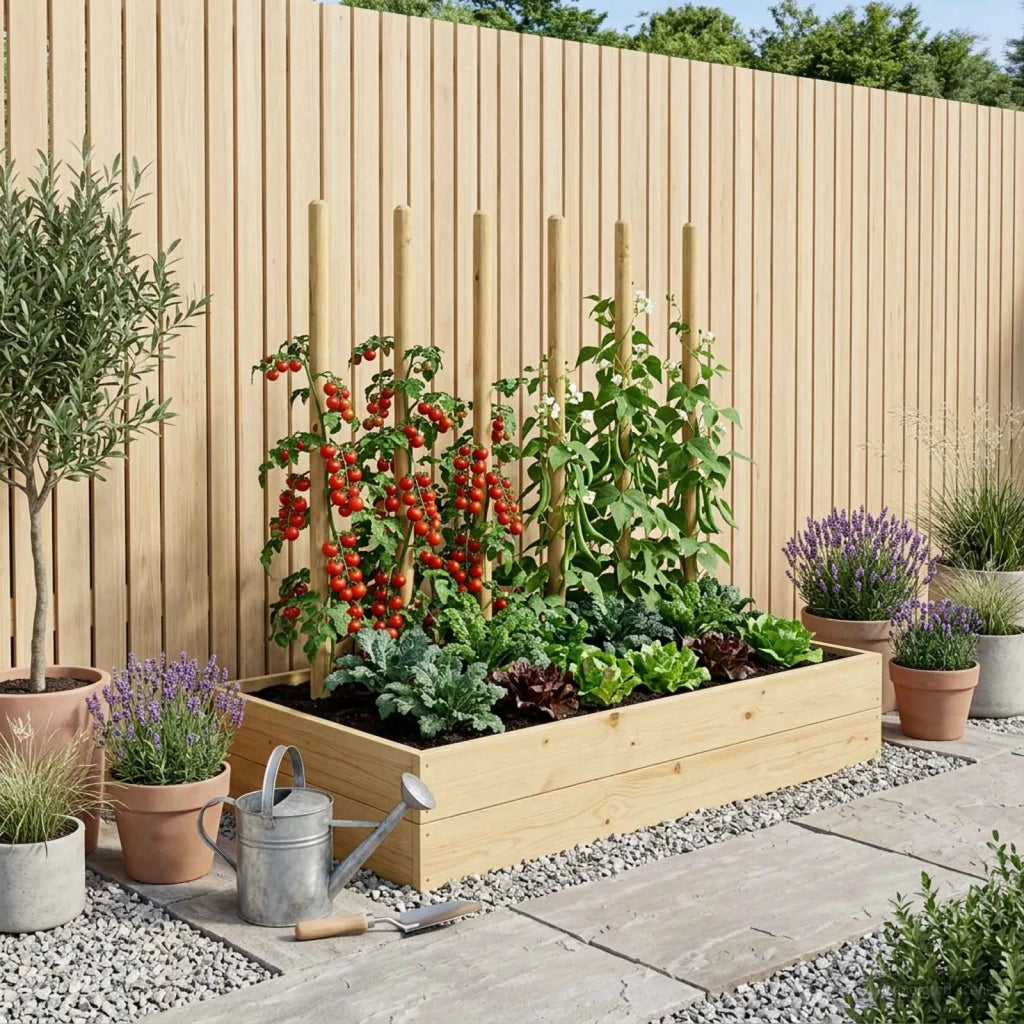 Pali per Recinzione 15 pz Verde 120 cm Legno Massello di Pino 42041761