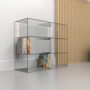 Mobile in Plexiglass trasparente 70 x 30 x 60 4 ripiani