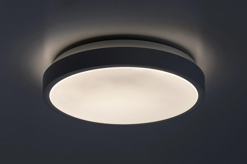 Plafoniera bagno tonda Ø25 bianca IP44 LED 18W Samira
