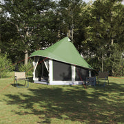 Tenda Familiare Tipi Verde 6 Persone Impermeabile