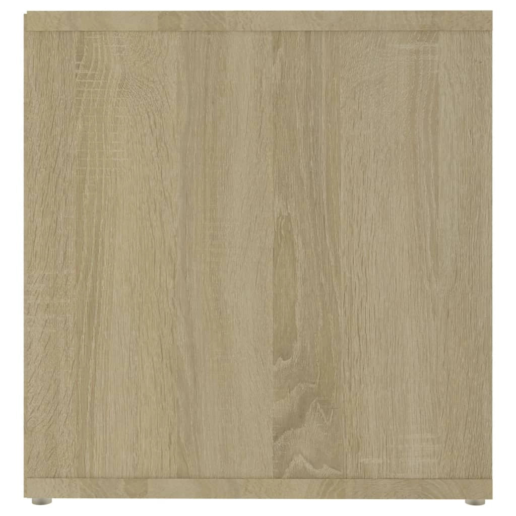 Mobile TV multimediale mensola TV credenza TV sala da pranzo soggiorno camera da letto rovere Sonoma 72 x 35 x 36,5 cm legno ingegnerizzato marrone 02_0027534