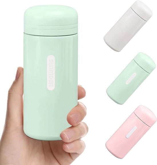 Mini Bicchierino Isolante - 150 ml - Senza Liquefazione - Verde - Acciaio Inossidabile