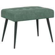 Panchina con bottoni imbottiti Verde Mare 60 x 40 x 45 cm 42038512