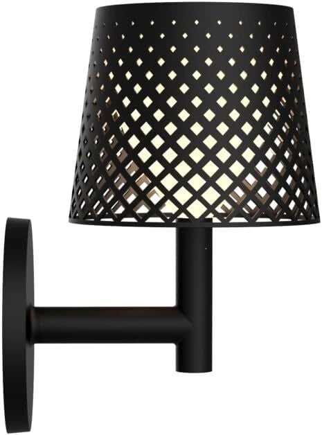 NewGarden LUMGRE080NXSWNW Greta Lampada Solare LED da Esterno 5 in 1 IP65 80 lm 3000K ricarica USB colore Nero