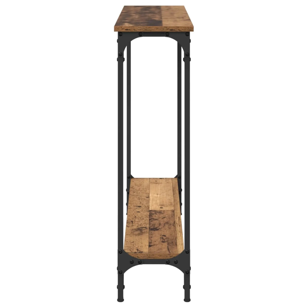 Tavolo consolle Legno vecchio 100 x 22,5 x 75 cm 882190