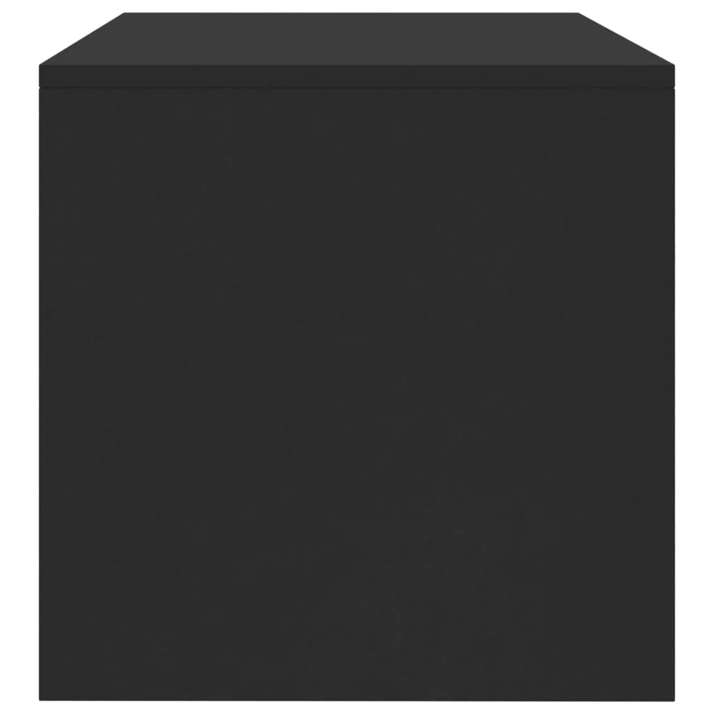 Mobile TV multimediale mensola TV credenza TV sala da pranzo soggiorno camera da letto 120 x 40 x 40 cm legno ingegnerizzato nero 02_0025870