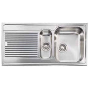 CM Zenith plus 100 x 50 2V Lavello ad incasso Rettangolare Acciaio inossidabile