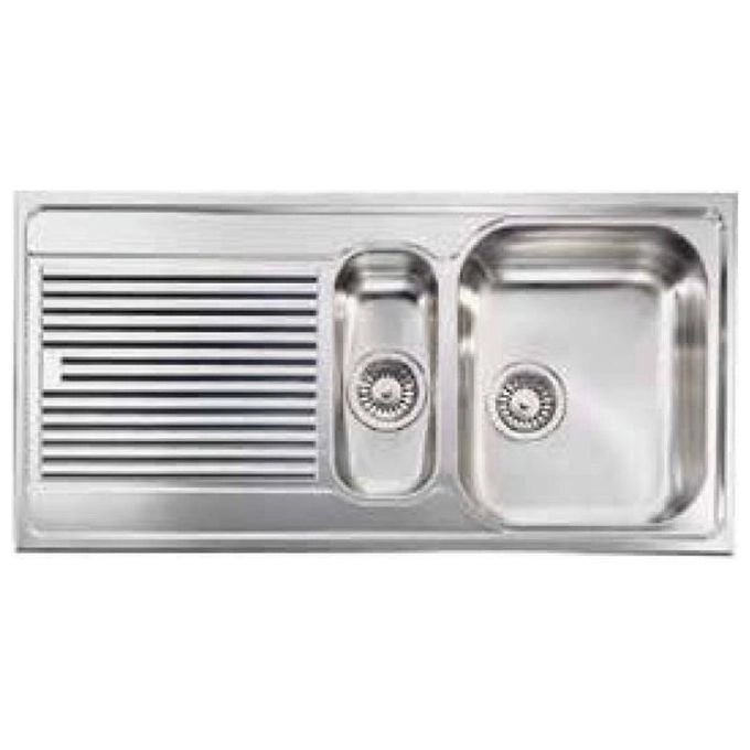 CM Zenith plus 100 x 50 2V Lavello ad incasso Rettangolare Acciaio inossidabile