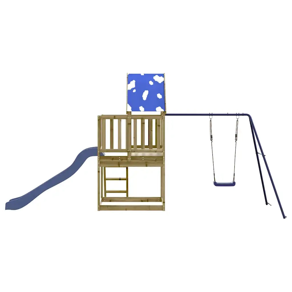 Set da Gioco da Esterno in Legno di Pino Impregnato 3279207