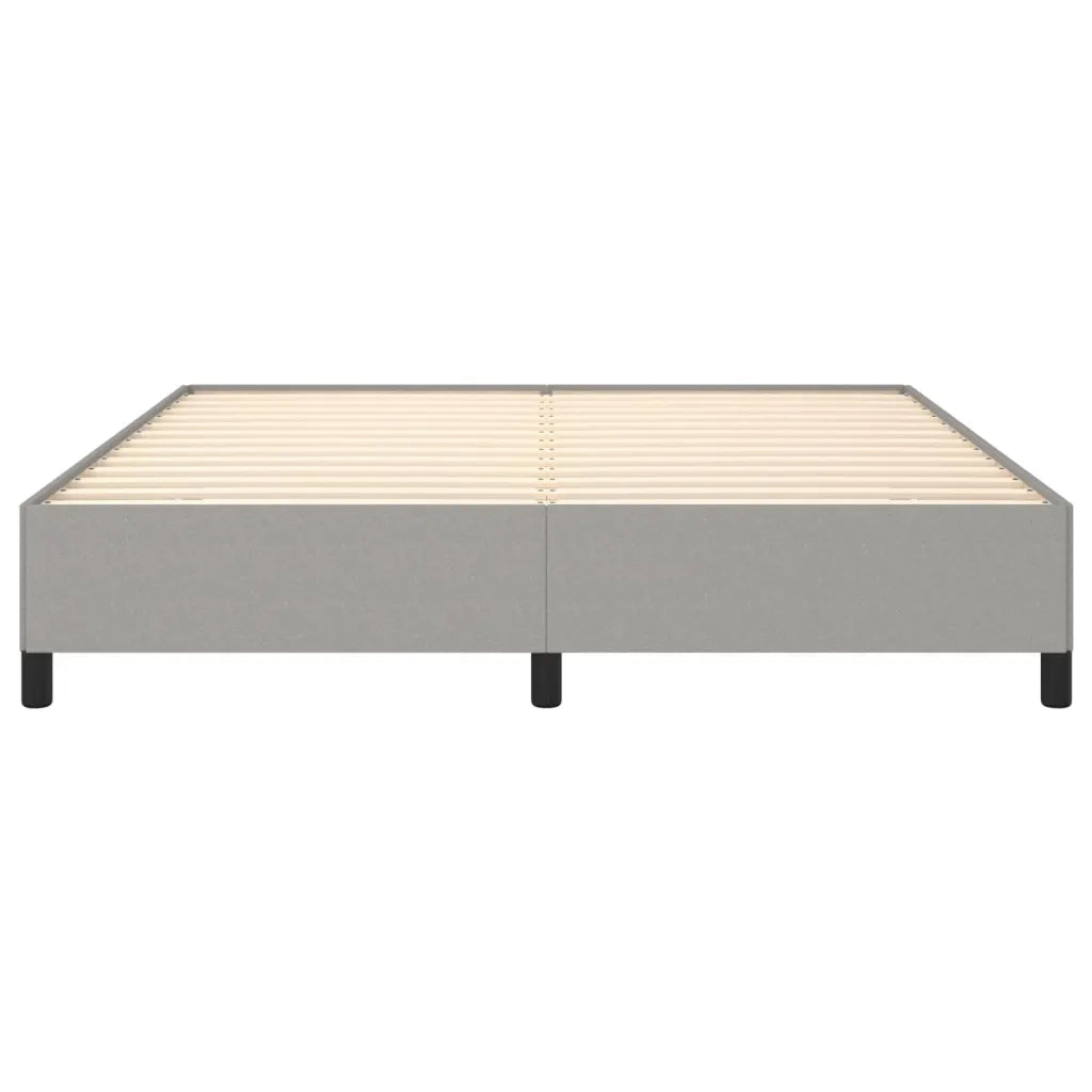 Giroletto senza Materasso Grigio Chiaro 180x200 cm Tessuto 347082