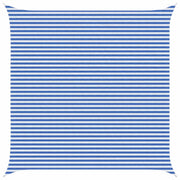 Telo Ombra Blu e Bianco 5 x 5 m HDPE