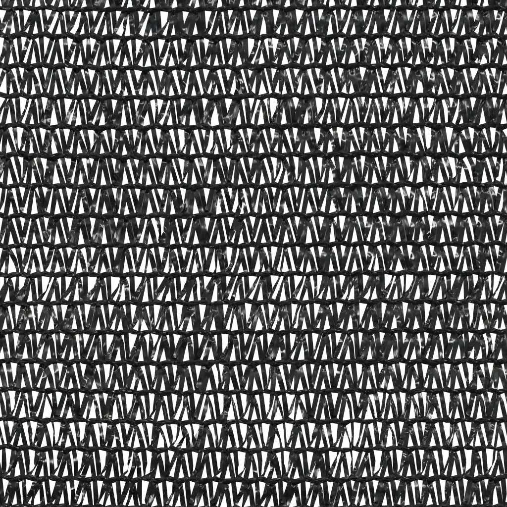 Rete per Privacy Nera 1,8x25 m in HDPE 75 g/mÂ²