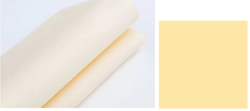Set 50 Pezzi Tovaglioli da Tavola Carta Simil Tessuto 55 Gr Ivory 40 x 40 cm