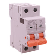 MCB Interruttore Magnetotermico Automatico Curva C 2P 2M 10000A AC 400V IP20 GYM9H, Accoppiabile Con Bobina di Sgancio GA01231 GA01232, Disponibili 25A 32A 40A 63A (C25A)