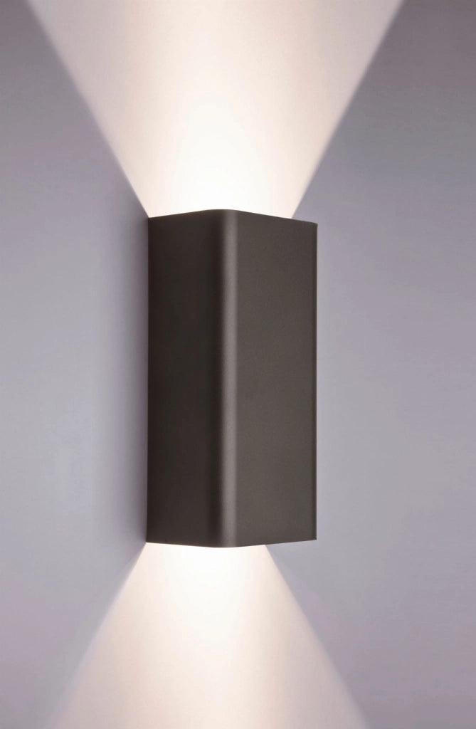 Applique Nowodvorski Bergen grigio metallo 2xGU10 LED