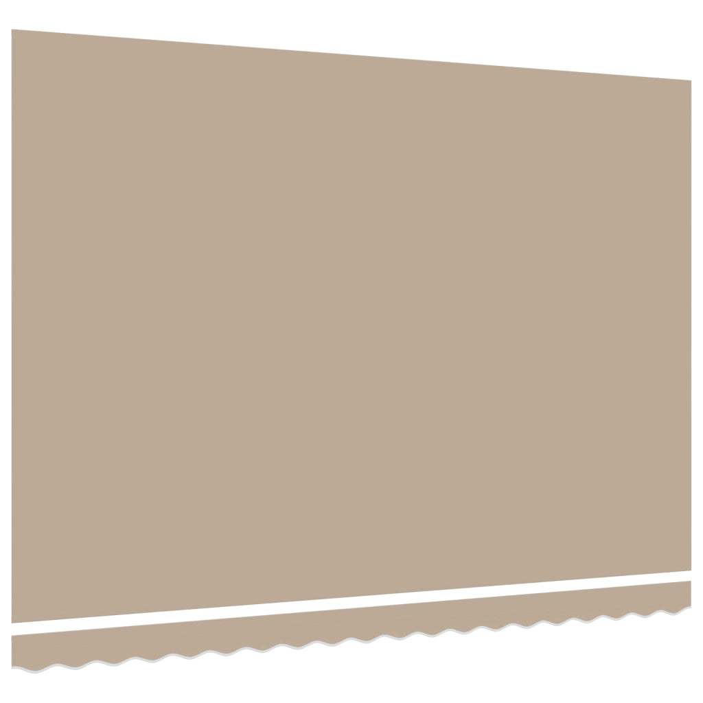 Tessuto di Sostituzione Tende per Struttura 4.5x3 m Beige