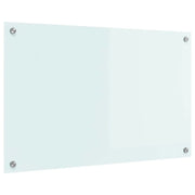 Schienale da cucina Latte 80 x 50 cm vetro temperato CFW5847571