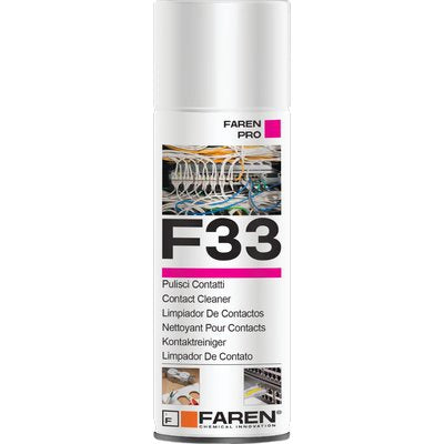 DISOSSIDANTE CONTATTI ELETTRICI SPRAY F33 FAREN - ML 400- 12 pezzi