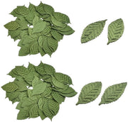 Pacchetto 100 Foglie Artificiali, Pelli Artificiali, Foglie Artificiali per Decorazione, Foglia Artificiale, Pelli Artigianali Artificiali, Petali di Rosa Artificiali
