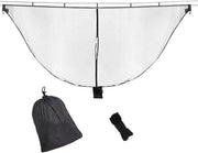 Hangmat con Reticolo per Camping e Viaggi - Protezione 360 Gradi - Leggera e Respirante - Con Tasca di Riposo - Esterno e Campeggio